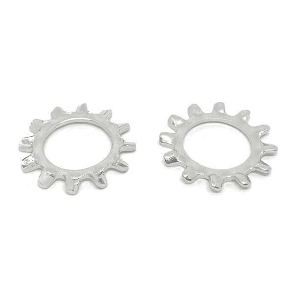 Boltsandnuts.Com For Screw Size M3 18-8 Stainless Steel, Plain Finish, 2500 PK M3ETLWA2-2500 - main